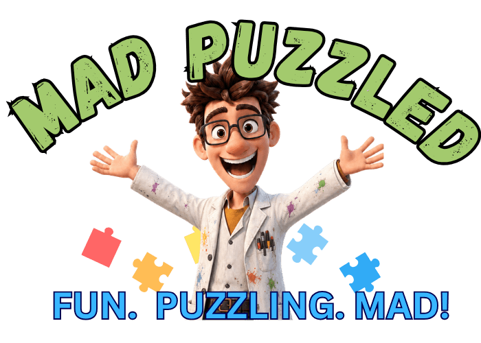 Mad Puzzled — daily jigsaw puzzle game logo